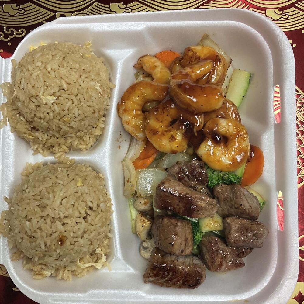 (D) Hibachi Steak & Shrimp